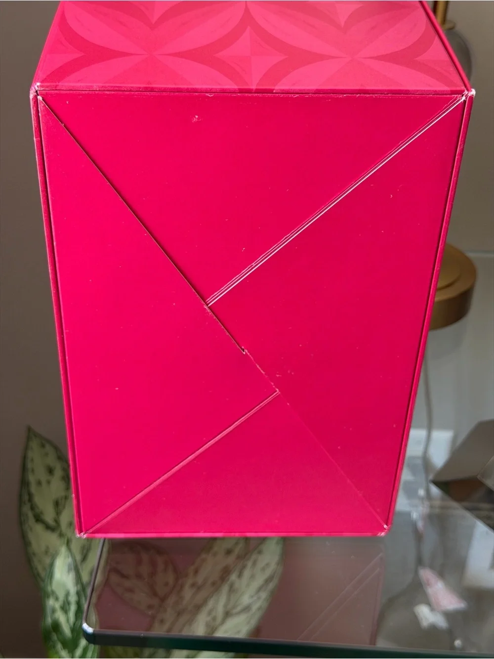 Fortnum & Mason Pink Gift Box with Cream Ribbon